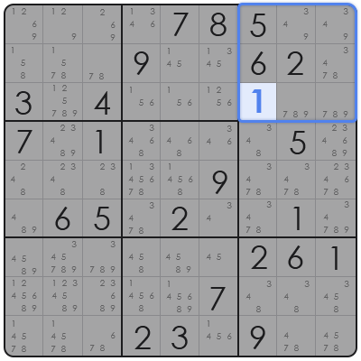 sudoku hidden pairs